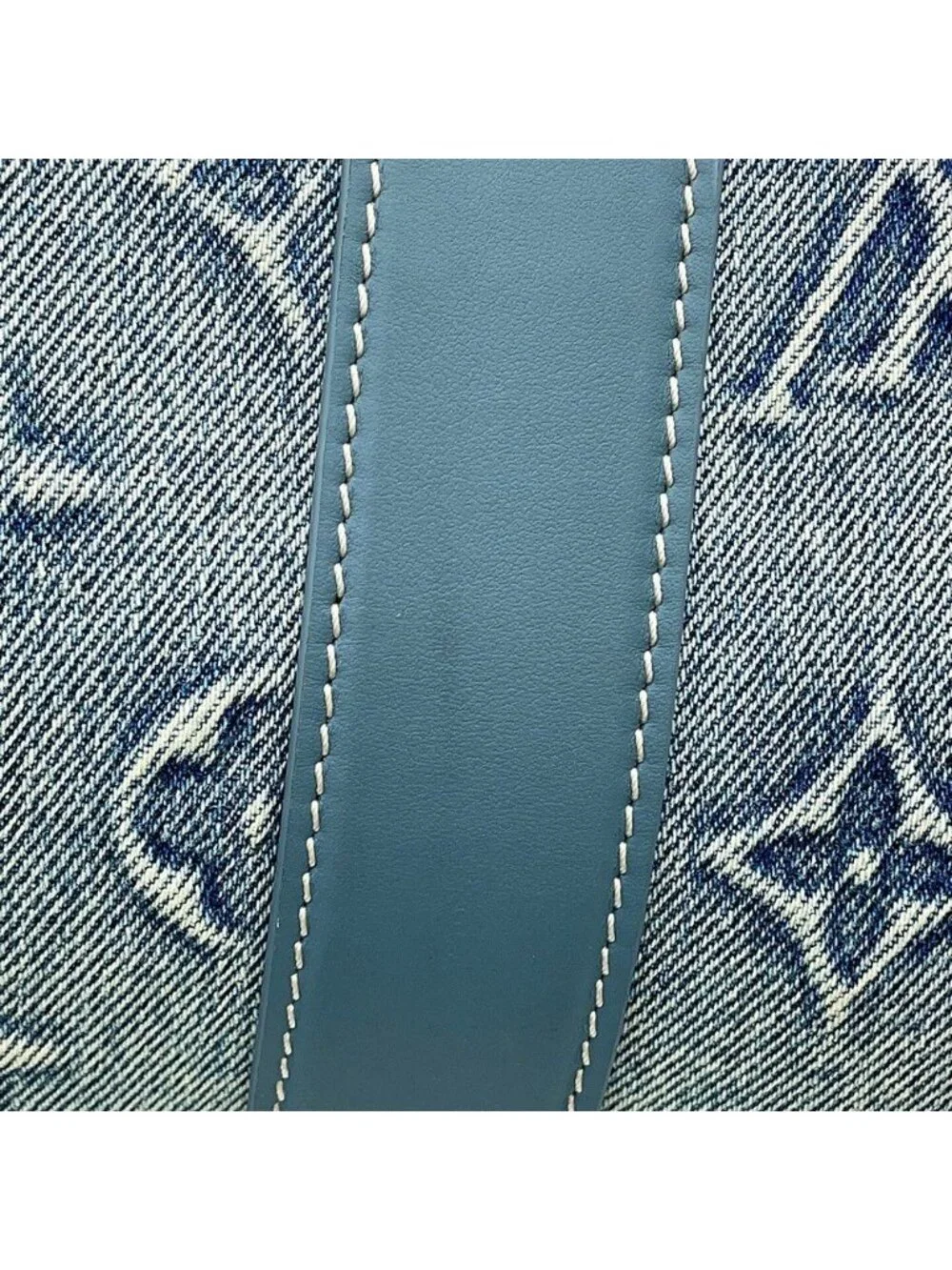Louis Vuitton Tote Monogram Wash Denim Weekend NM